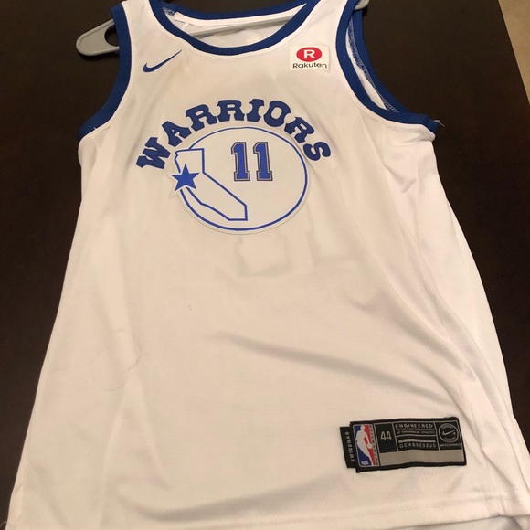 klay thompson throwback jersey